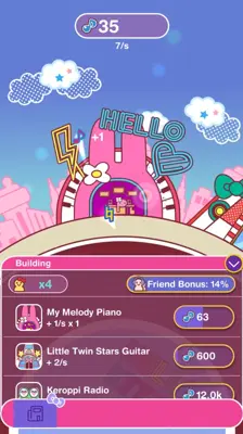 Hello Kitty Music Party android App screenshot 0