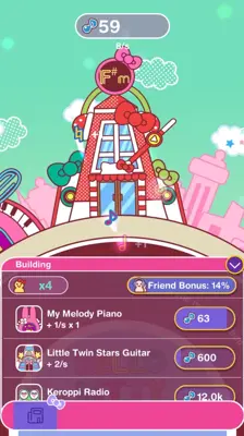 Hello Kitty Music Party android App screenshot 1