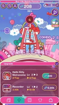 Hello Kitty Music Party android App screenshot 3